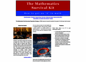 Mathematicssurvivalkit.ca thumbnail