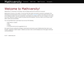 Mathiversity.com thumbnail