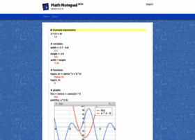 Mathnotepad.com thumbnail