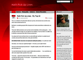 Mathpickuplines.com thumbnail