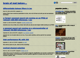 Matpalm.com thumbnail
