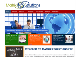 Matrixesolutions.com thumbnail