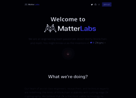Matter-labs.io thumbnail