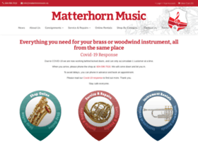 Matterhornmusic.ca thumbnail