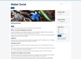 Mattersocial.com thumbnail