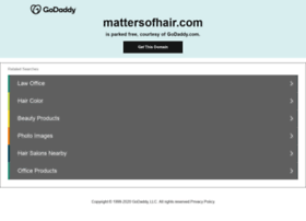 Mattersofhair.com thumbnail