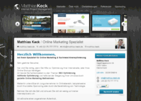 Matthias-keck.de thumbnail