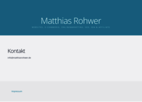 Matthiasrohwer.de thumbnail