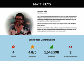 Mattkeys.me thumbnail Mattkeys.me thumbnail