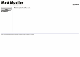 Mattmueller.co.uk thumbnail