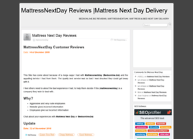 Mattressnextday.info thumbnail
