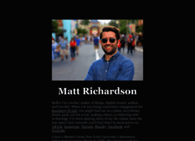 Mattrichardson.com thumbnail