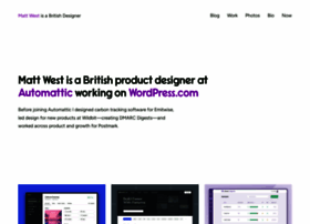 Mattwest.io thumbnail