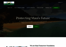 Maui-tomorrow.org thumbnail
