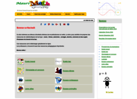 Maurimath.net thumbnail Maurimath.net thumbnail