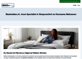 Maxbedden.nl thumbnail