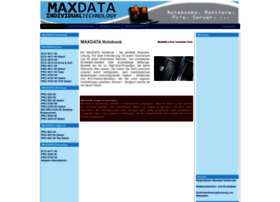 Maxdata-notebook.de thumbnail