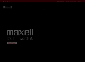 Maxell-usa.com thumbnail