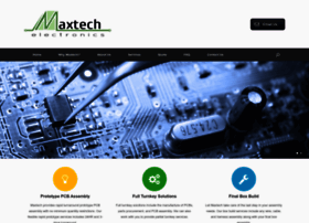 Maxtechelectronics.com thumbnail