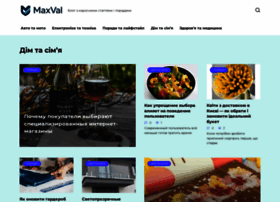 Maxval.com.ua thumbnail