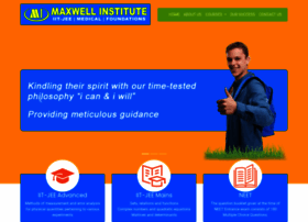 Maxwellinstitute.in thumbnail