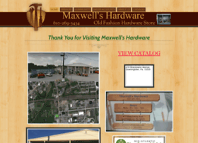Maxwellshardware.com thumbnail