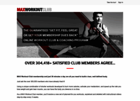 Maxworkoutclub.com thumbnail