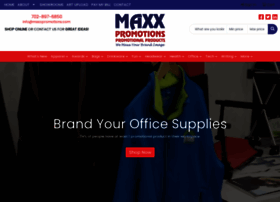 Maxxpromotions.com thumbnail