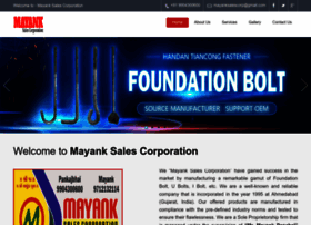 Mayanksalescorporation.in thumbnail
