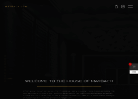Maybach.com thumbnail