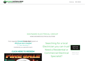 Maynardelectricalgroup.com.au thumbnail