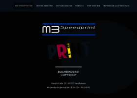 Mbspeedprint.de thumbnail