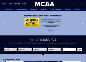 Mcaa.org thumbnail