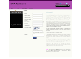 Mcaadmission.in thumbnail