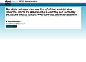 Mcas.pearsonsupport.com thumbnail