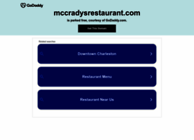 Mccradysrestaurant.com thumbnail