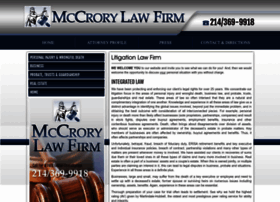 Mccrorylawfirm.com thumbnail