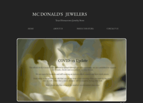 Mcdonaldsjewelers.com thumbnail
