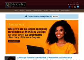Mckinleycollege.edu thumbnail