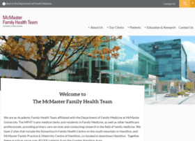 Mcmasterfht.ca thumbnail