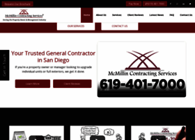 Mcmillincontracting.com thumbnail