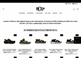 Mcozyboots.com thumbnail