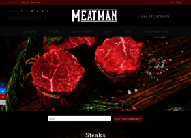 Meatmansteaks.com thumbnail