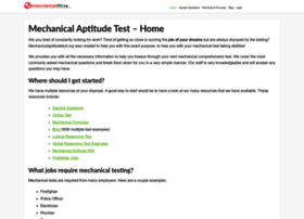Mechanicalaptitudetest.org thumbnail