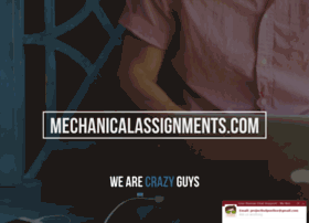 Mechanicalassignments.com thumbnail