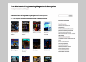 Mechanicalengineeringmagazine.com thumbnail