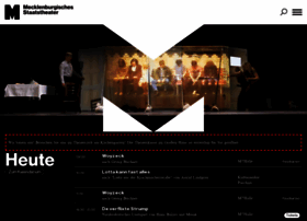 Mecklenburgisches-staatstheater.de thumbnail