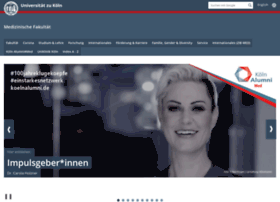 Medfak.uni-koeln.de thumbnail