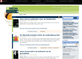 Mediakritiek.be thumbnail