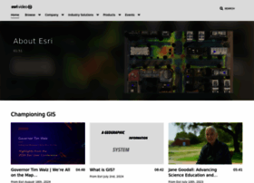 Mediaspace.esri.com thumbnail